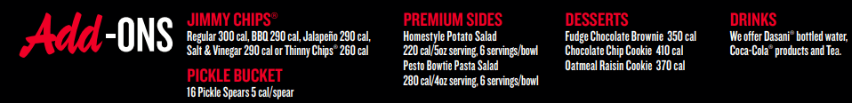 jimmy john's add-ons